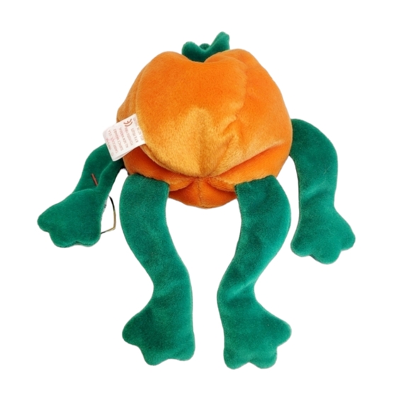 Vintage 1998 Original Ty Beanie Baby Pumpkin - Picture 3 of 9